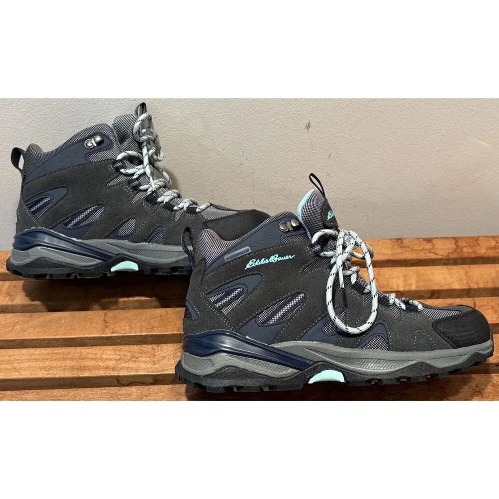 Waterproof Hiking Shoe Eddie Bauer Lakeunion Castlerock Mid Women’s 7M NO BOX